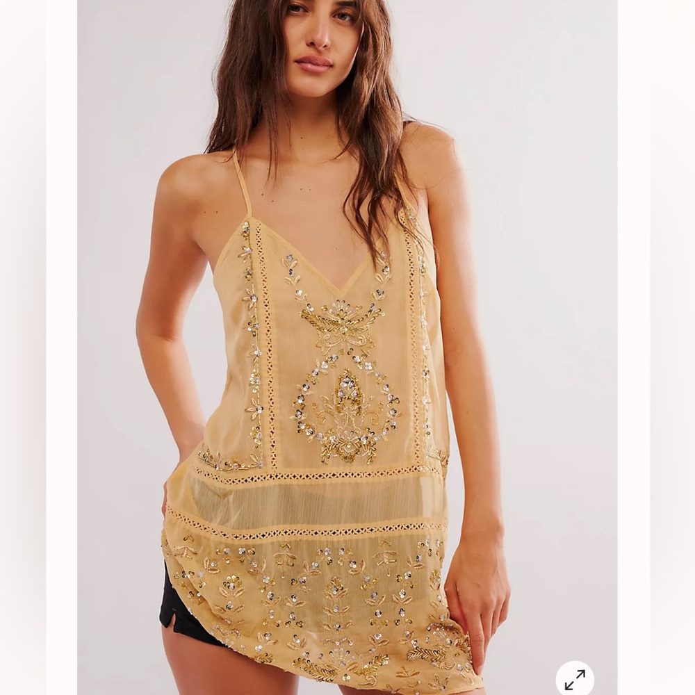 NWT FREE PEOPLE Starstruck Mini Slip